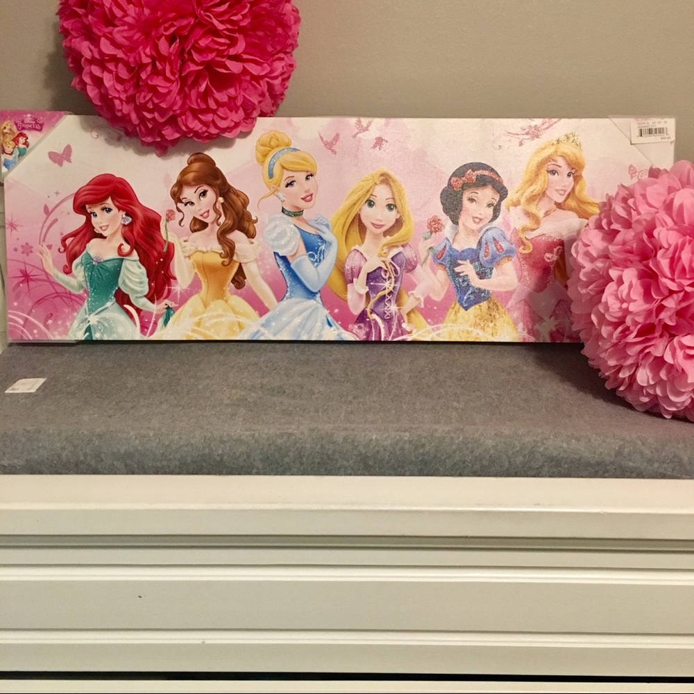 Disney Princess Wall Canvas